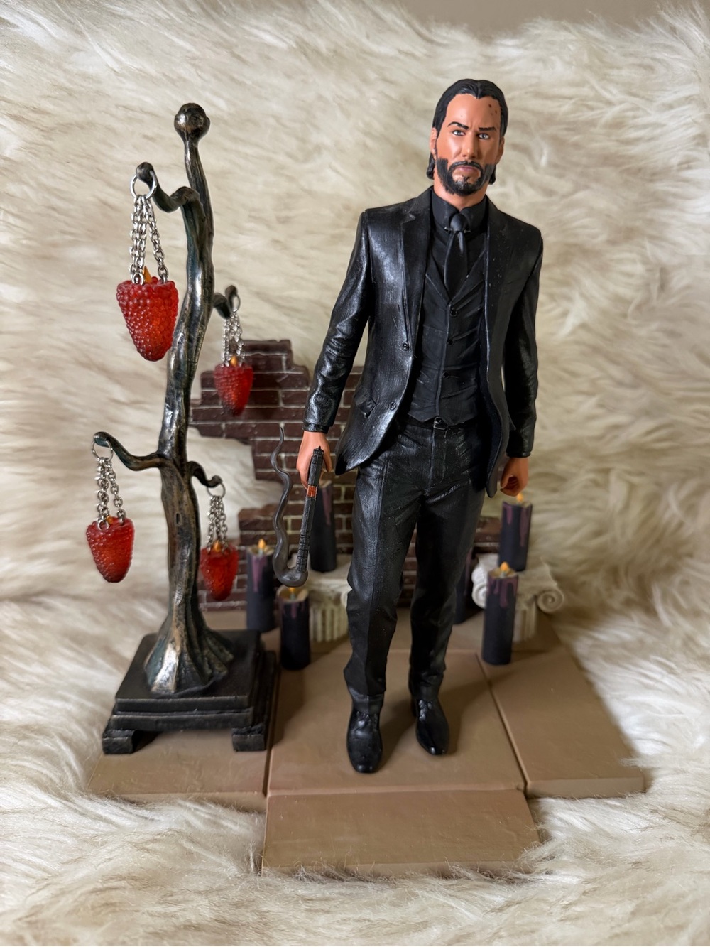 Diamond Select John Wick Chapter 2 Action Figure Blood Oath Diorama Set
